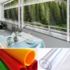 Şeffaf Su Geçirmez Balkon Brandası